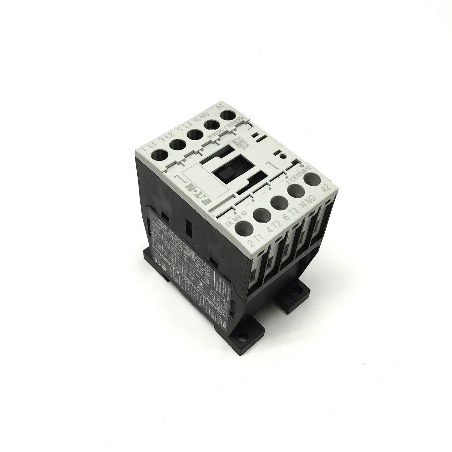 Used Eaton Moeller DIL M9-10 Contactor 3-Pole+NO, 110/120VAC Coil, 20A 600V
