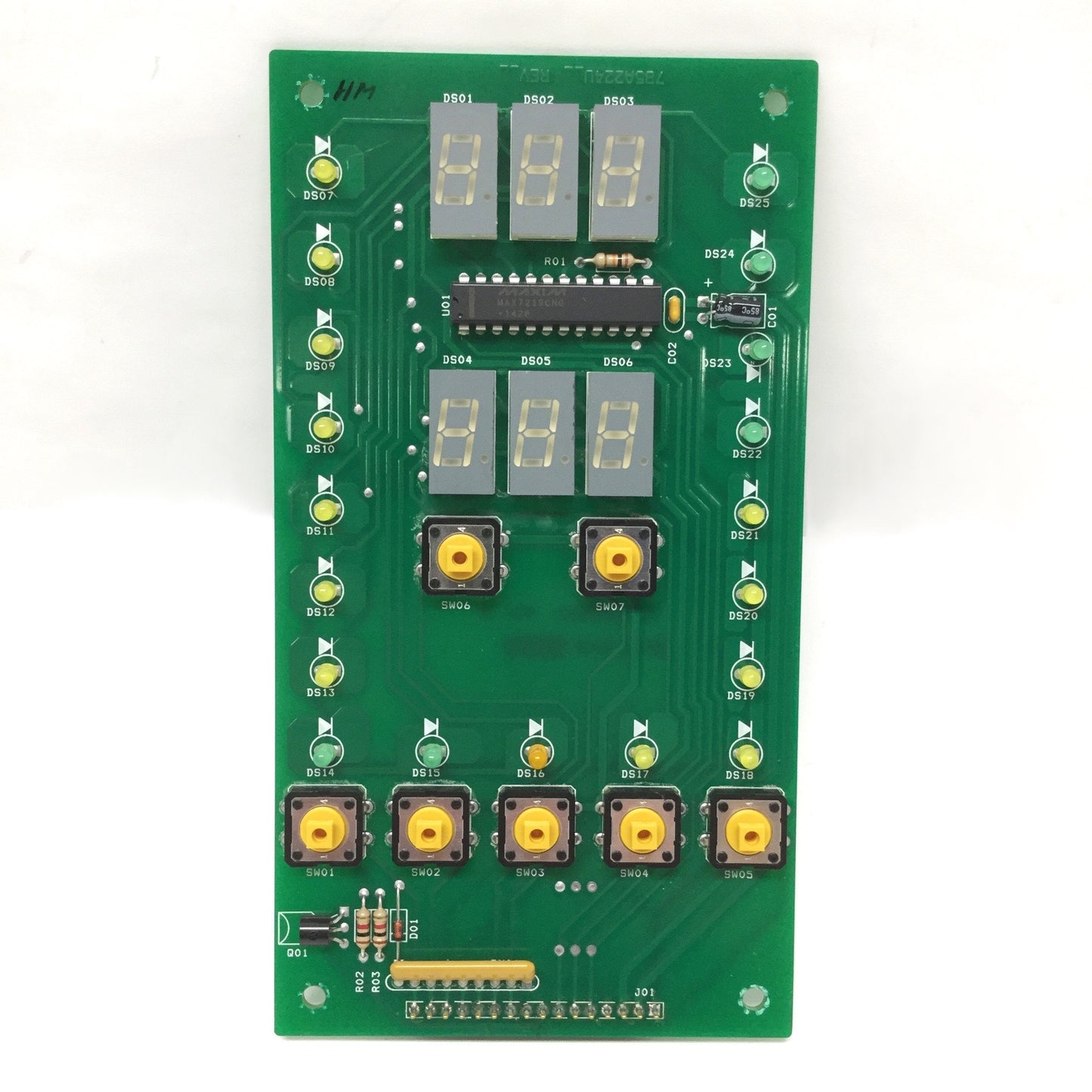 Used Thermal Care 9603783 Controller Display/Keypad Board from EQ2A02 AccuChiller