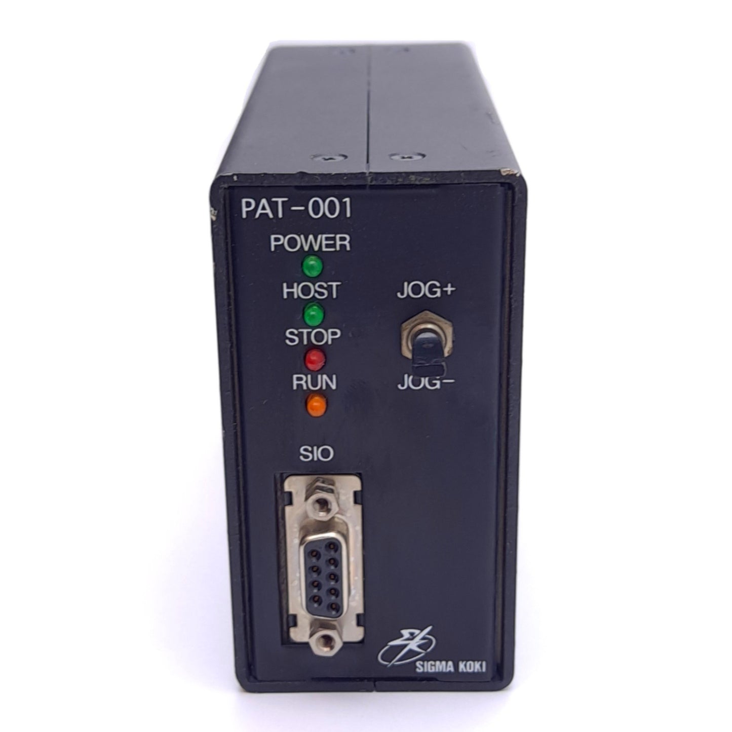 Used Sigma Koki PAT-001 Stage Controller for SGSP Stepping Motor, 24VDC 2A, 1-Axis