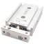 Used SMC CXSL10-10 Guided Cylinder, ø10mm Bore, 10mm Stroke, 0.7MPa, M5 Ports