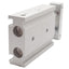 Used SMC CXSL10-10 Guided Cylinder, ø10mm Bore, 10mm Stroke, 0.7MPa, M5 Ports