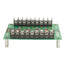 Used Gordos PB-4 SSR Mounting Rack, 4-Channel, 24VDC Logic Supply, For SM Series