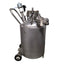 Used Pope Scientific Portable Jacketed 20 Gallon Mixing Tank With Pneumatic Mixer