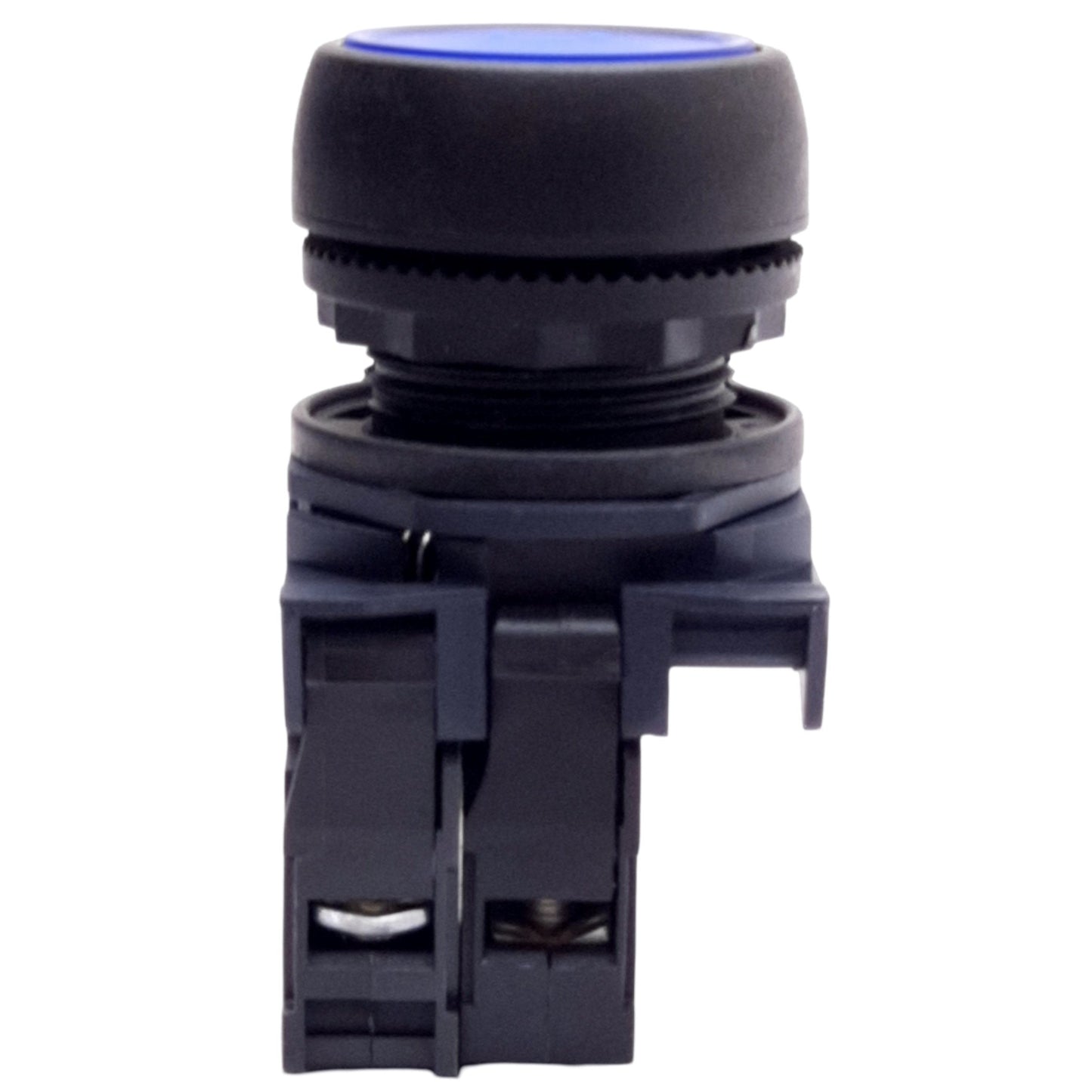 Used Allen Bradley 800FP-LF6 Momentary LED Illuminated Flush Blue Pushbutton, NO 22mm