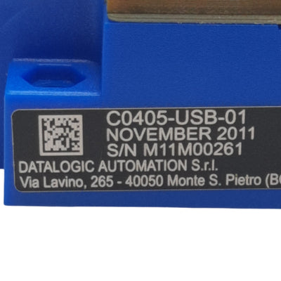 Used Datalogic C0405-USB-01 Controller w/ HF-0405-ANT-06 Remote Antenna 5VDC 13.56MHz