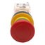 Used Schlegel RKUV28 BT Pushbutton E-Stop Twist-to-Release ø16.2mm 1NC+1NO 240VAC 4A