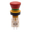 Used Schlegel RKUV28 BT Pushbutton E-Stop Twist-to-Release ø16.2mm 1NC+1NO 240VAC 4A