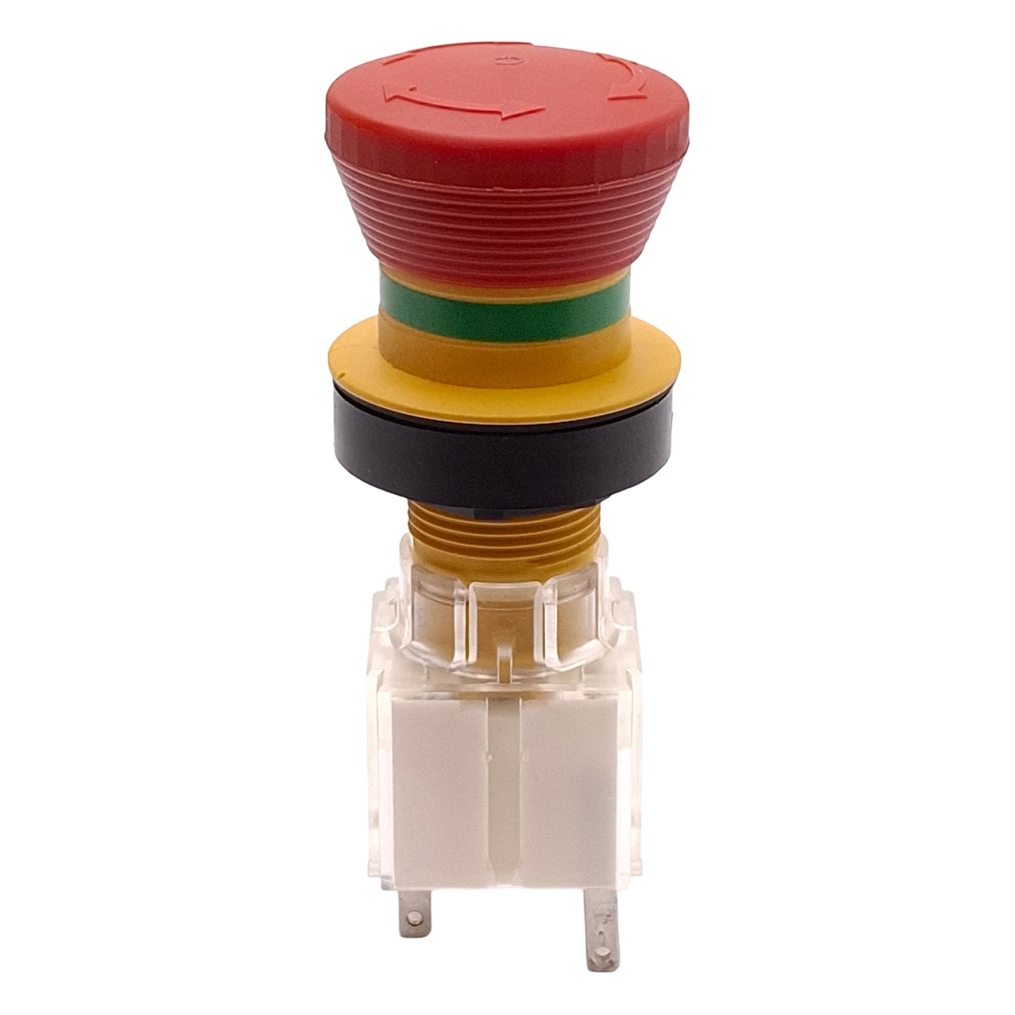 Used Schlegel RKUV28 BT Pushbutton E-Stop Twist-to-Release ø16.2mm 1NC+1NO 240VAC 4A