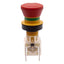 Used Schlegel RKUV28 BT Pushbutton E-Stop Twist-to-Release ø16.2mm 1NC+1NO 240VAC 4A