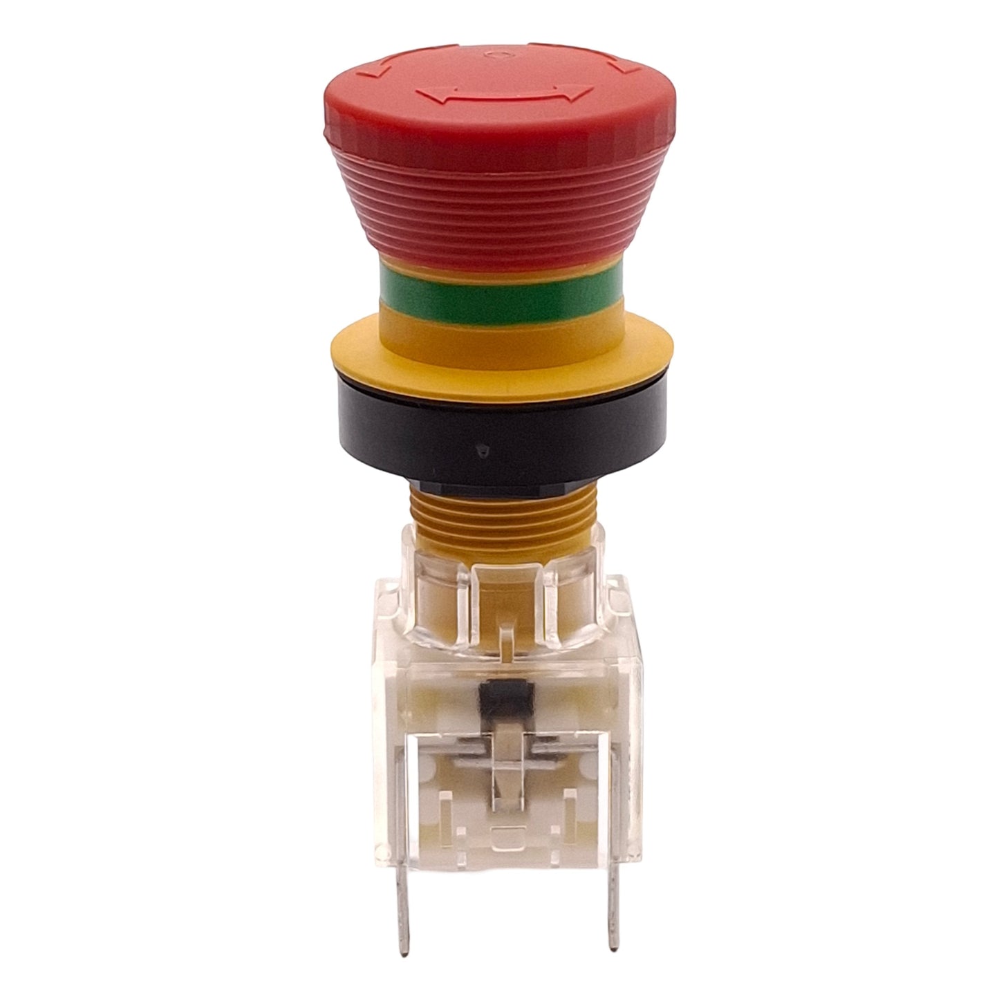Used Schlegel RKUV28 BT Pushbutton E-Stop Twist-to-Release ø16.2mm 1NC+1NO 240VAC 4A