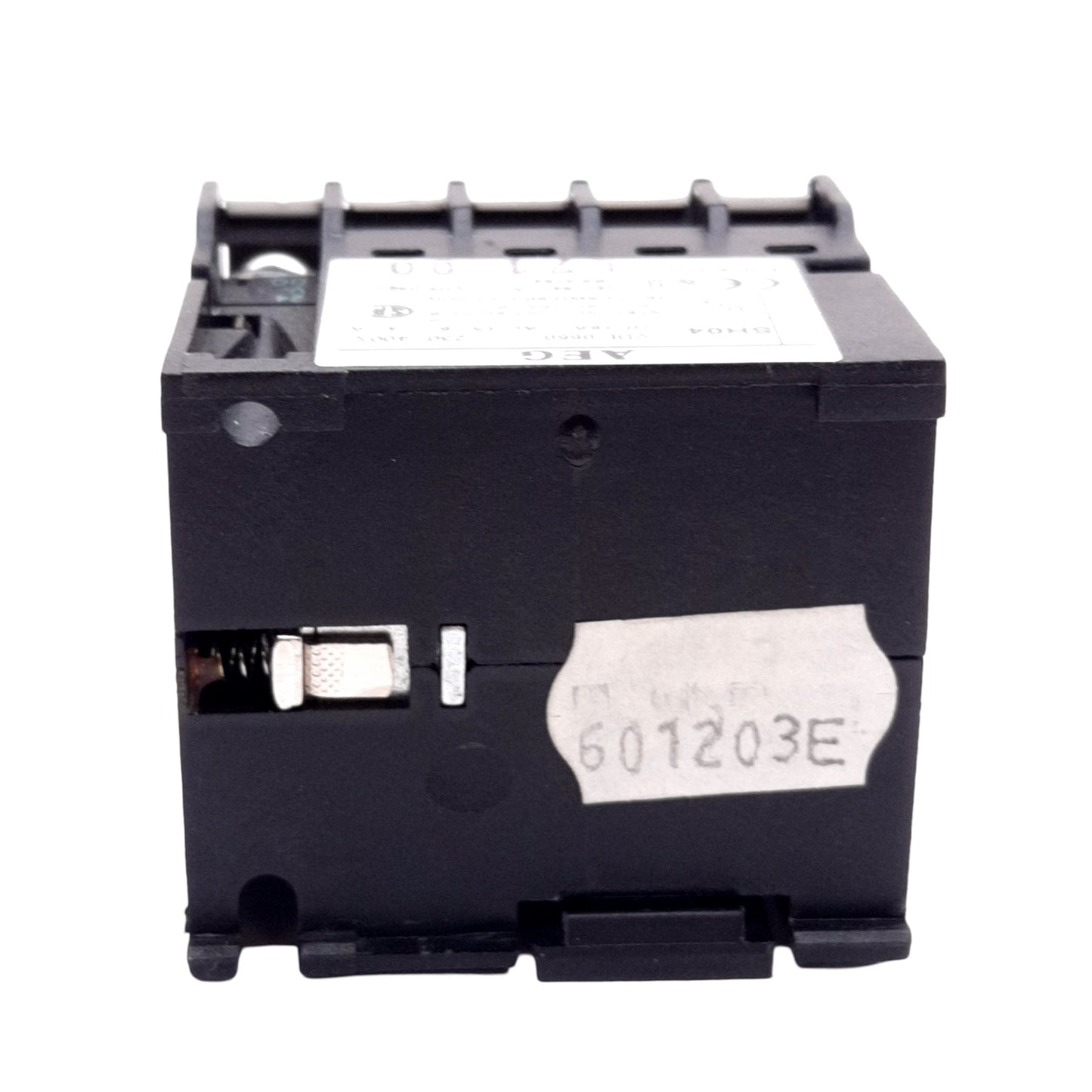 Used AEG SH04 31Z Mini Contactor Relay, 4-Pole, Coil: 24VDC, Contact: 600VAC 16A