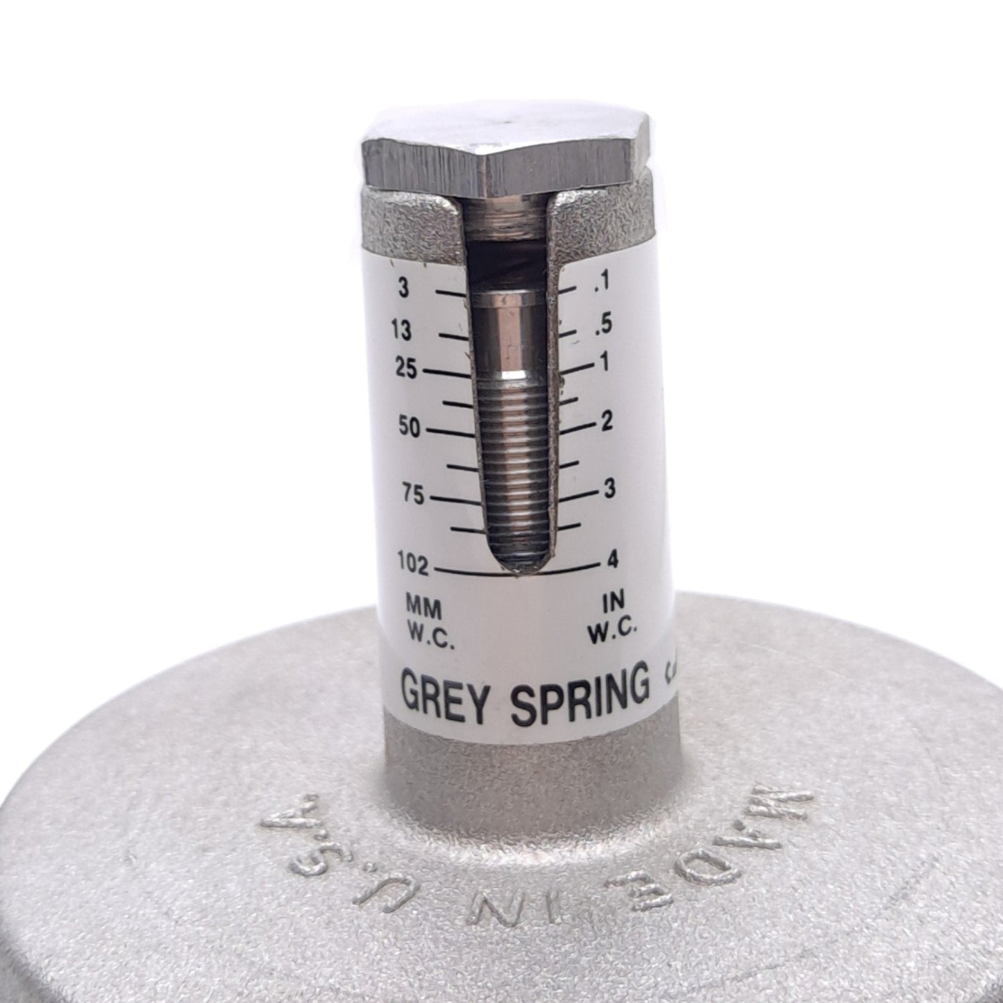 Used Antunes JD-2 Pressure Switch, 0.1-4in WC, 1/8 NPT, 5/10A 250/125VAC, 1NC 1NO