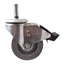 Used Lot of 4 Colson 2.03254.445 MTG10 BRK5 Threaded Swivel Caster ø3.5x1.25in 250lbs