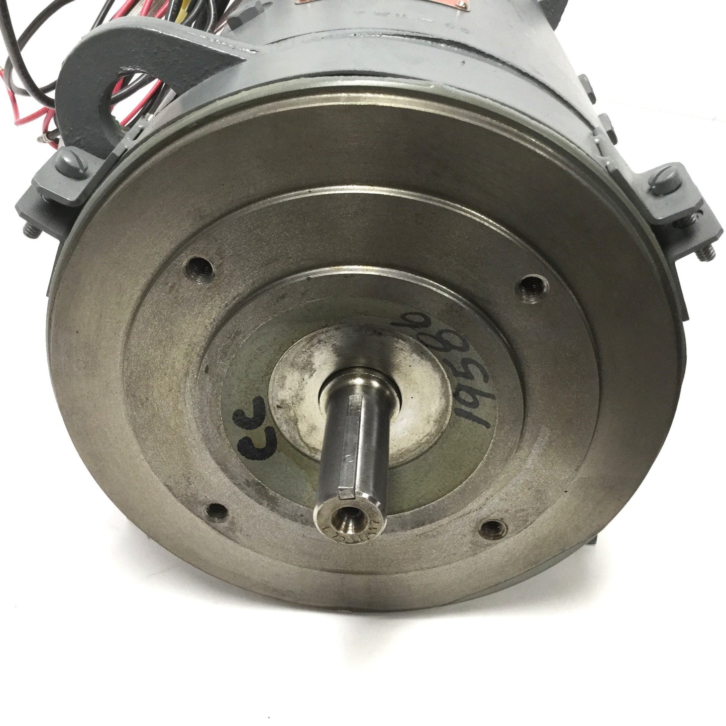 Used GE 5CD143UE801B801 Kinamatic DC Motor 180VDC, 5HP, 2500RPM, Ø7/8" Shaft