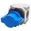 Used Festo HE-D-MIDI Pneumatic Manual Valve, 3/2 On/Off, G1/4 Port, 230psi Max
