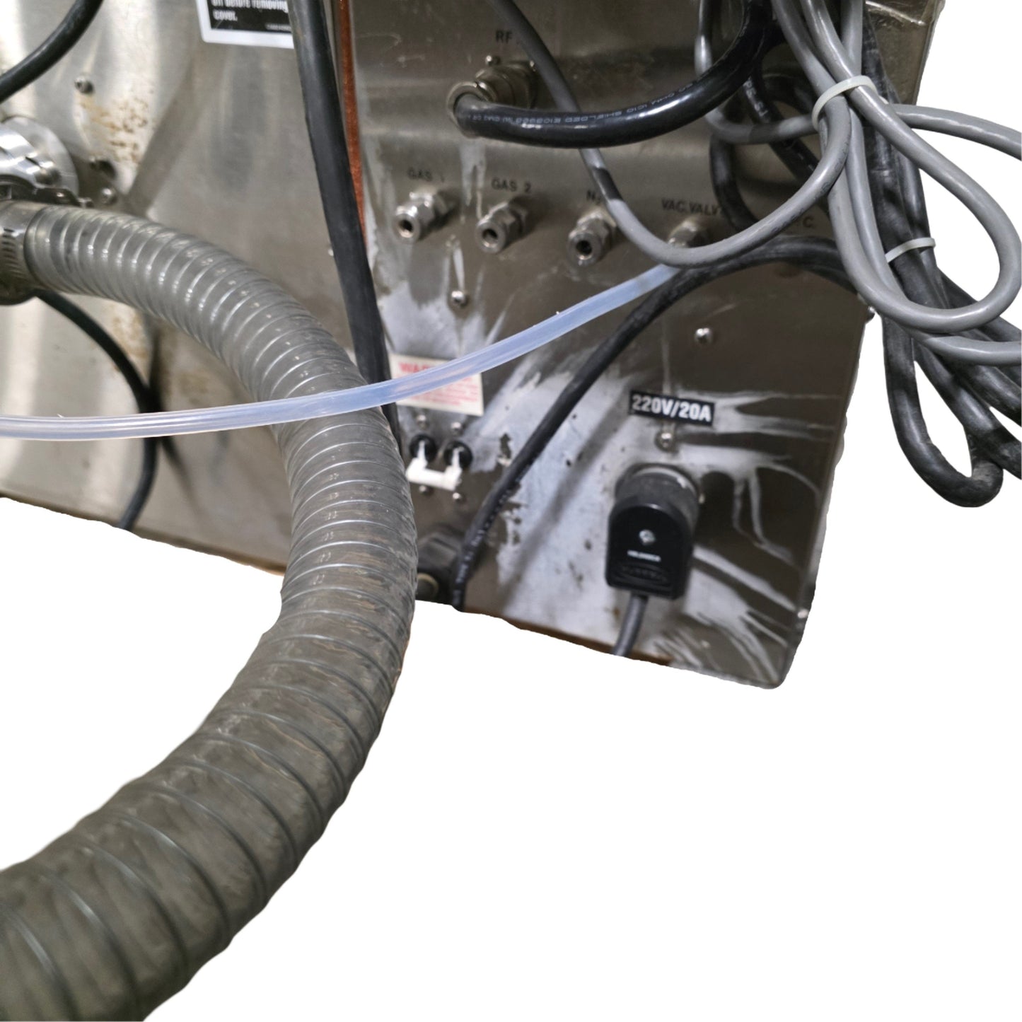 Used March PX-250 Plasma Asher With Seren IPS R300, 300W, 13.56MHz, 220VAC 20A 1Ph