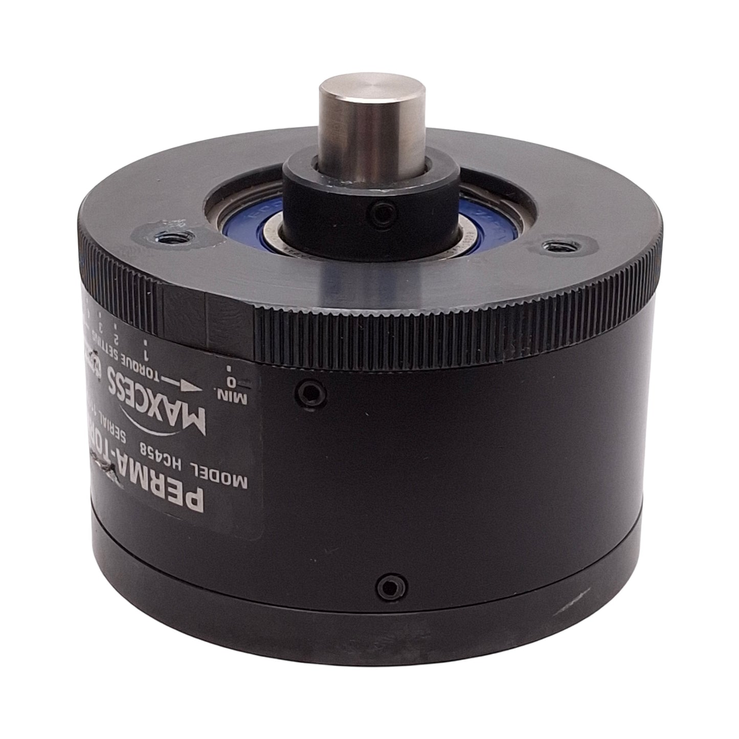 Used Maxcess HC458 Magpower Perma-Tork Permanent Magnet Clutch 0.5-10lb-in ø5/8" Bore