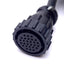 Used Flex Cable 2090-CFBM6DF-CBAA09 Motor Feedback Cable, AMP 28-Pin Female, 4.5m