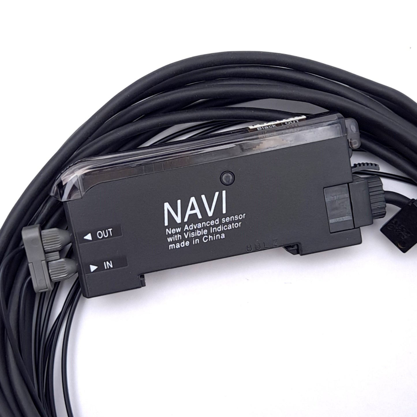 Used Panasonic FX-301P Fiber Sensor/Amplifier, PNP Open, 12-24VDC, 100mA, 8ft Cable