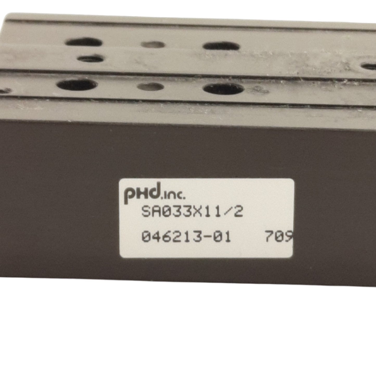 Used PHC Inc SA033X11/2 Guided Cylinder, 3/4in Bore, 1-1/2in Stroke, 150psi