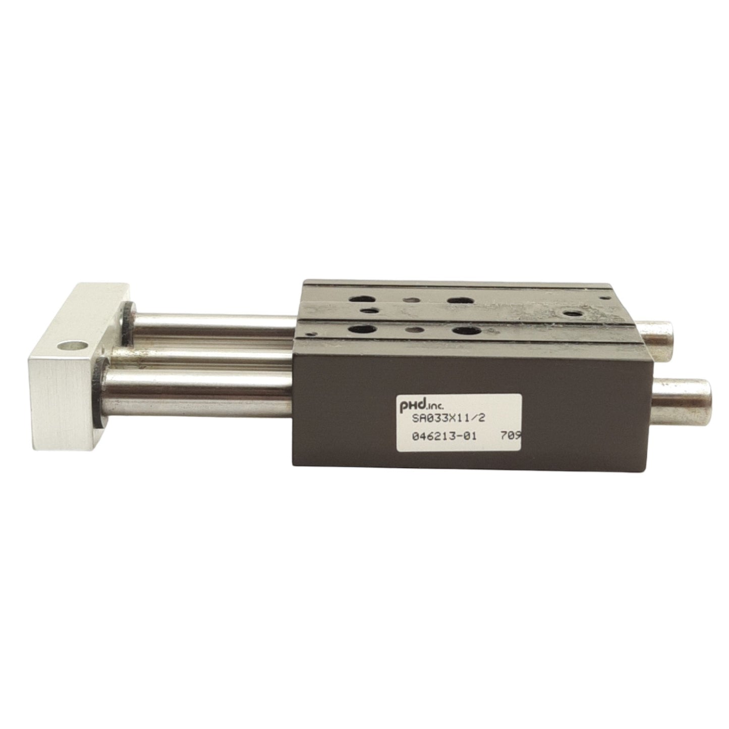 Used PHC Inc SA033X11/2 Guided Cylinder, 3/4in Bore, 1-1/2in Stroke, 150psi