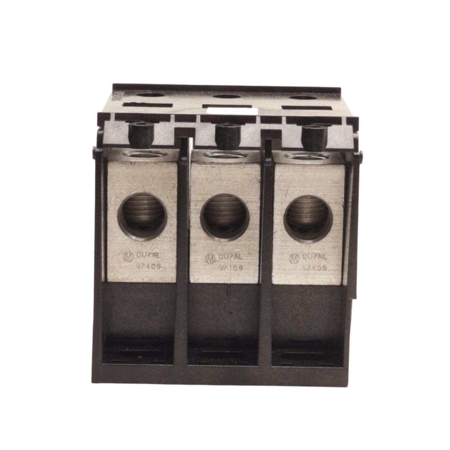Used Marathon 1323580CH Power Distribution Block, 3-P 1x6 Line x Load, 600V 175A Max