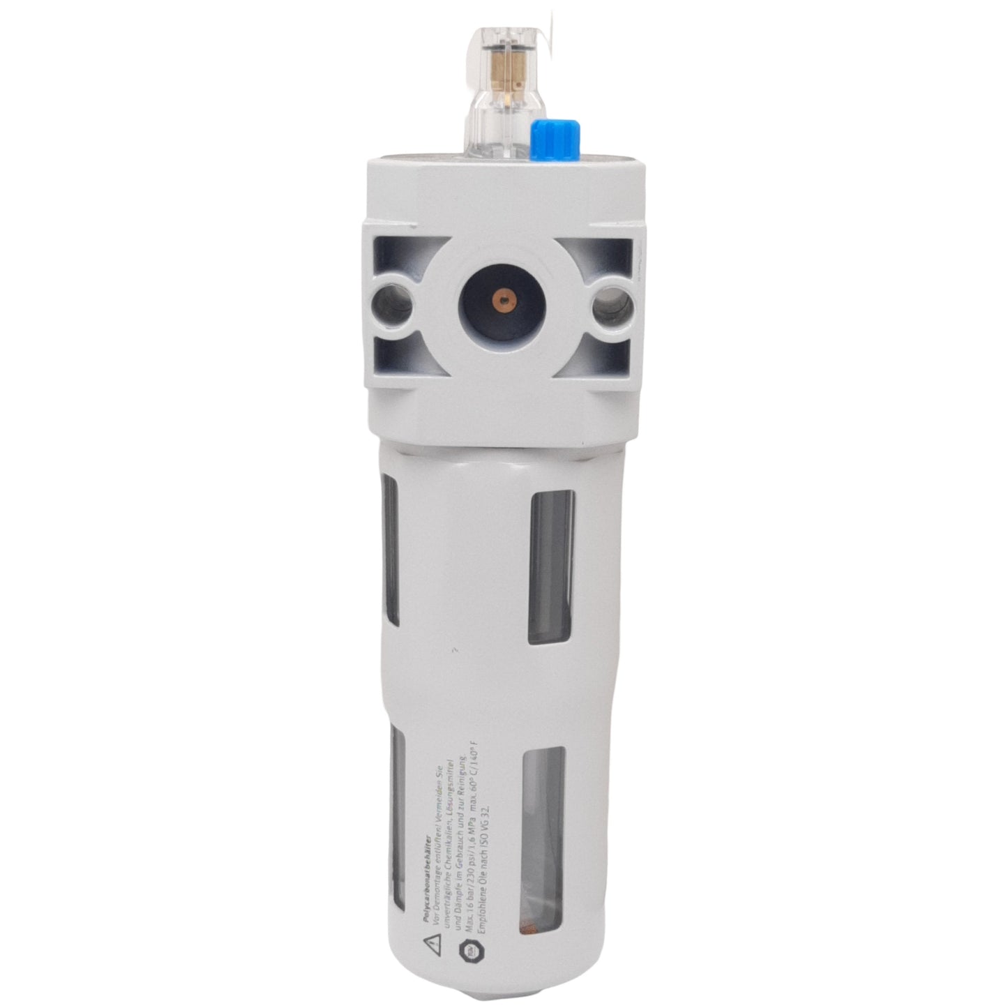 Used Festo LOE-D-MIDI Air Line Lubricator, 230psi Max, 0-16bar Range, 8l/min Flow