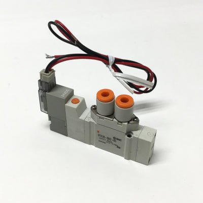 New – Open box SMC SY3120-5MZ-N3 Solenoid Valve 5-Port 2-Position, 5/32" One-Touch, 0.15-0.7MPa