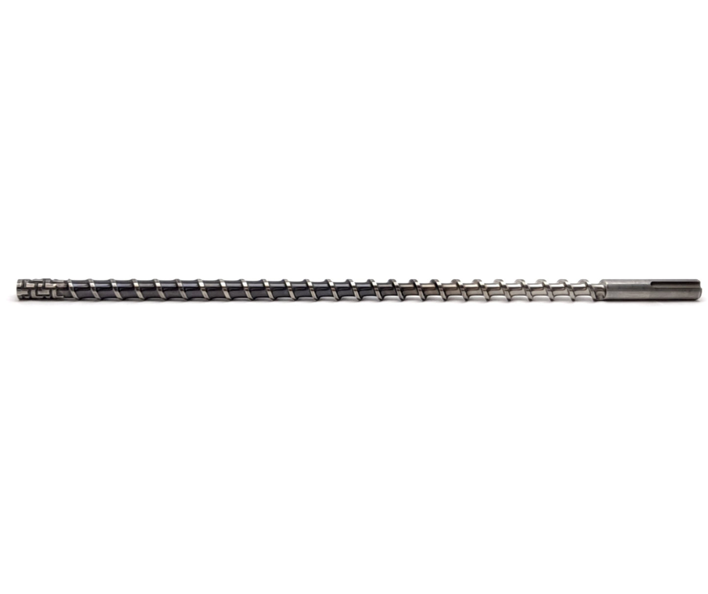 Used Davis Standard 1" Extruder Feedscrew, 31-3/4" Long, 25" Screw, 4mm Thread Width