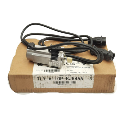New Allen Bradley TLY-A110P-BJ64AA Kinetix Servo Motor .037kW .086Nm Ø8mm Shaft 230V