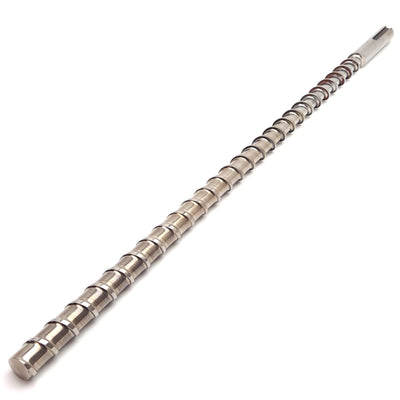 Used Davis Standard 1" Extruder Feedscrew, 31-3/4" Long, 27-1/4" Screw, 3.3mm Thread