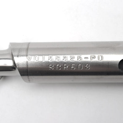 Used Davis Standard 1" Extruder Feedscrew, 31-3/4" Long, 27-1/4" Screw, 3.3mm Thread