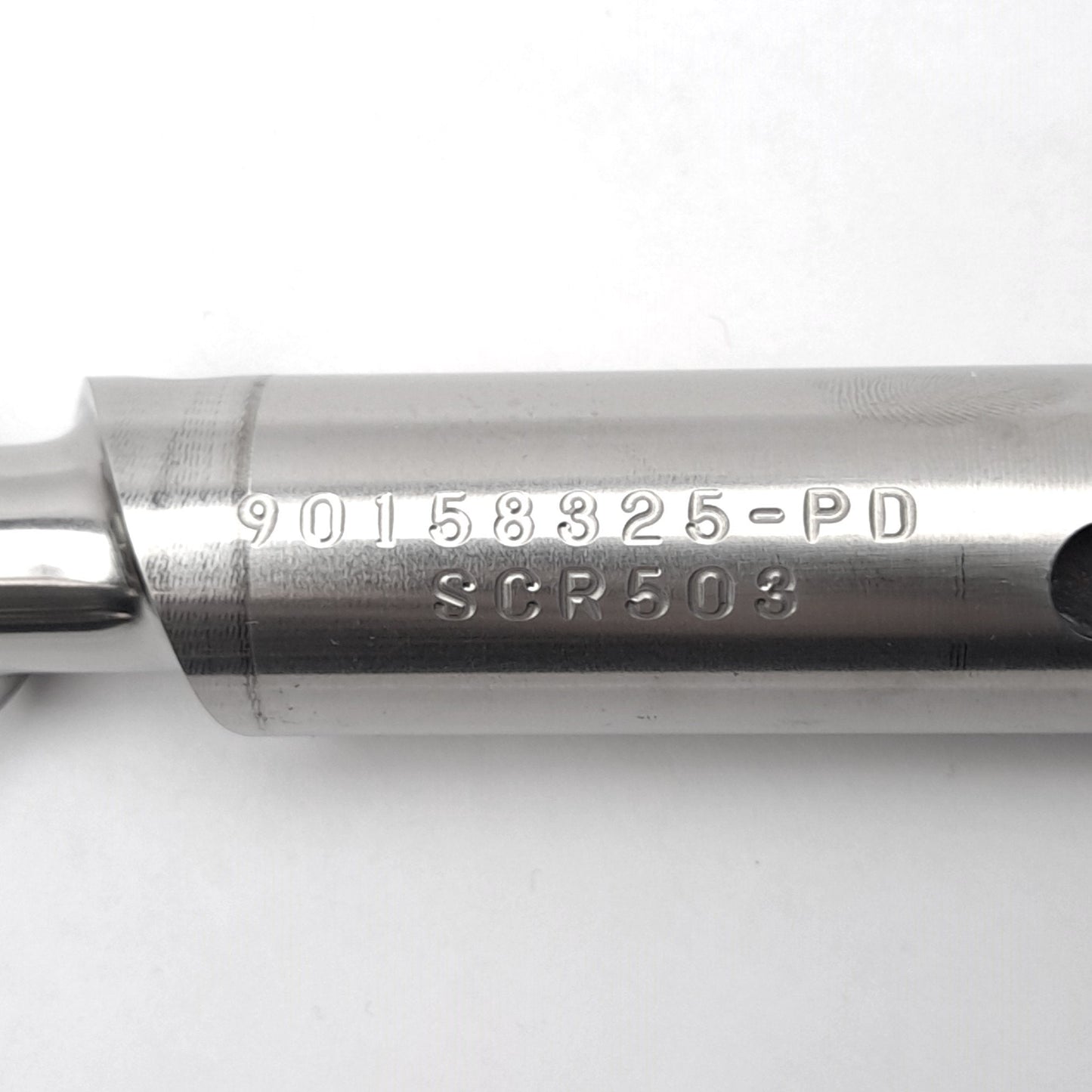 Used Davis Standard 1" Extruder Feedscrew, 31-3/4" Long, 27-1/4" Screw, 3.3mm Thread