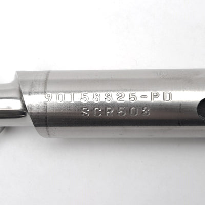 Used Davis Standard 1" Extruder Feedscrew, 31-3/4" Long, 27-1/4" Screw, 3.3mm Thread