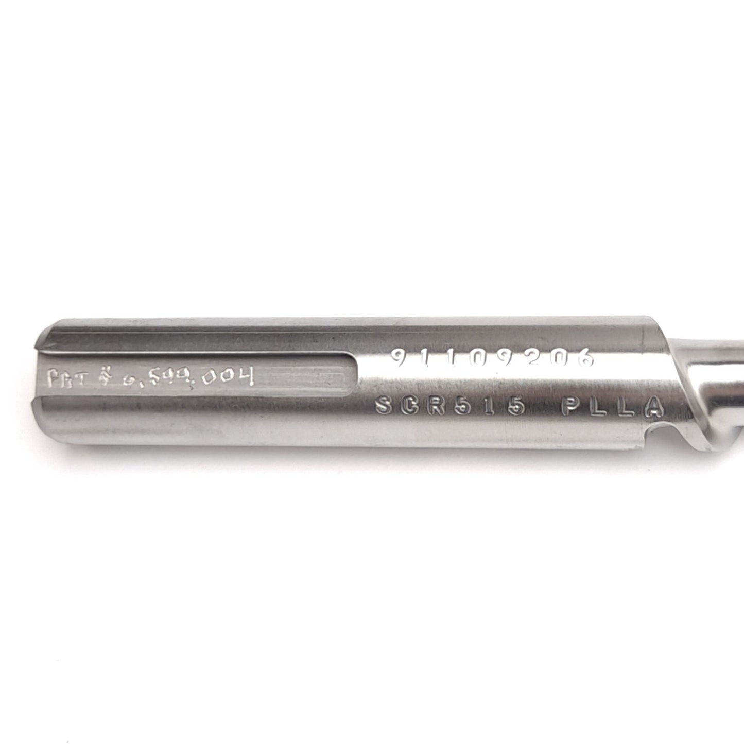 Used Davis Standard 1" Extruder Feedscrew, 31-3/4" Long, 27-1/4" Screw, 3.5mm Thread