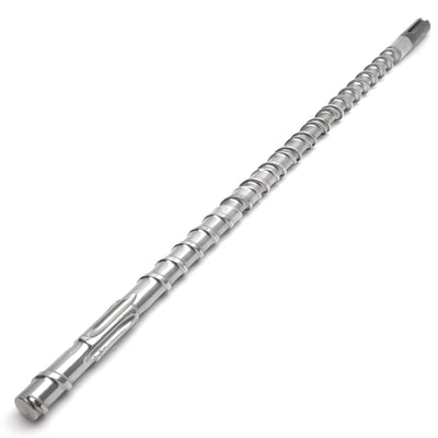 Used Davis Standard 1" Extruder Feedscrew, 31-3/4" Long, 27-1/4" Screw, 4mm Thread