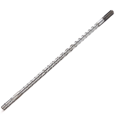 Used Davis Standard 1" Extruder Feedscrew, 31-3/4" Long, 27-1/4" Screw, 4mm Thread
