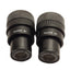 Used Pair of Leica 10445301 Stereo Microscope Adjustable Binocular Eyepieces 16X/14B