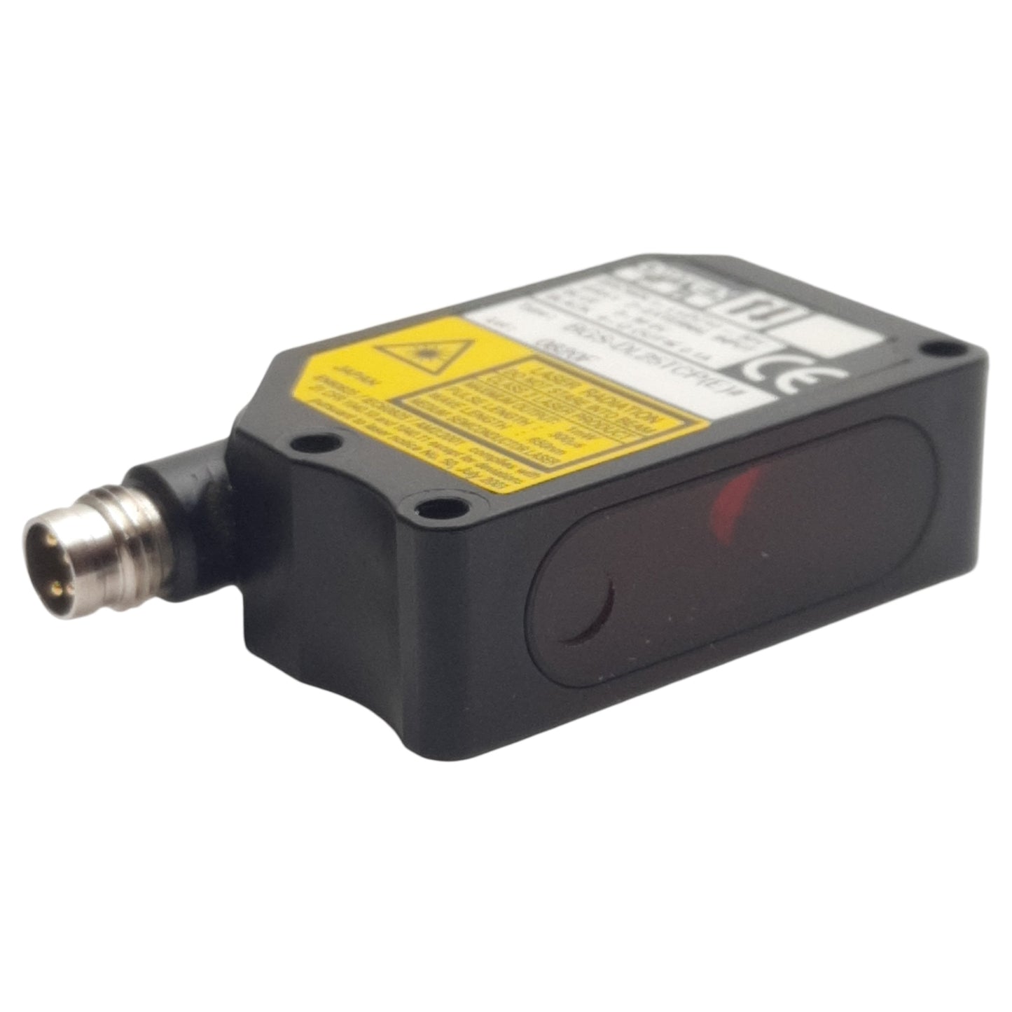 Used Optex BGS-DL25TCP Photoelectric Sensor NPN/PNP 100mA/30VDC 250mm Range, M8 4-Pin