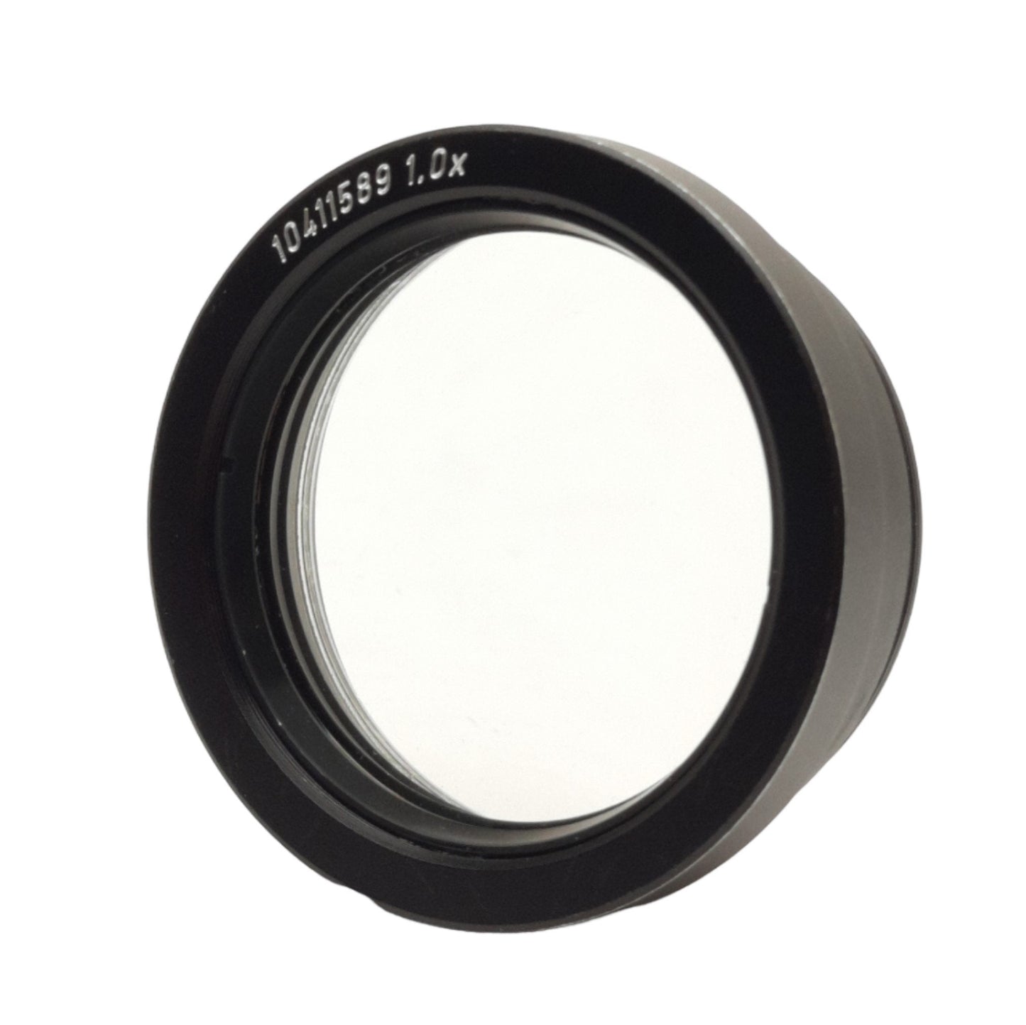 Used Leica 10411589 Stereo Microscope Auxiliary Lens, 1.0X Mag., WD=89mm, M50 Thread