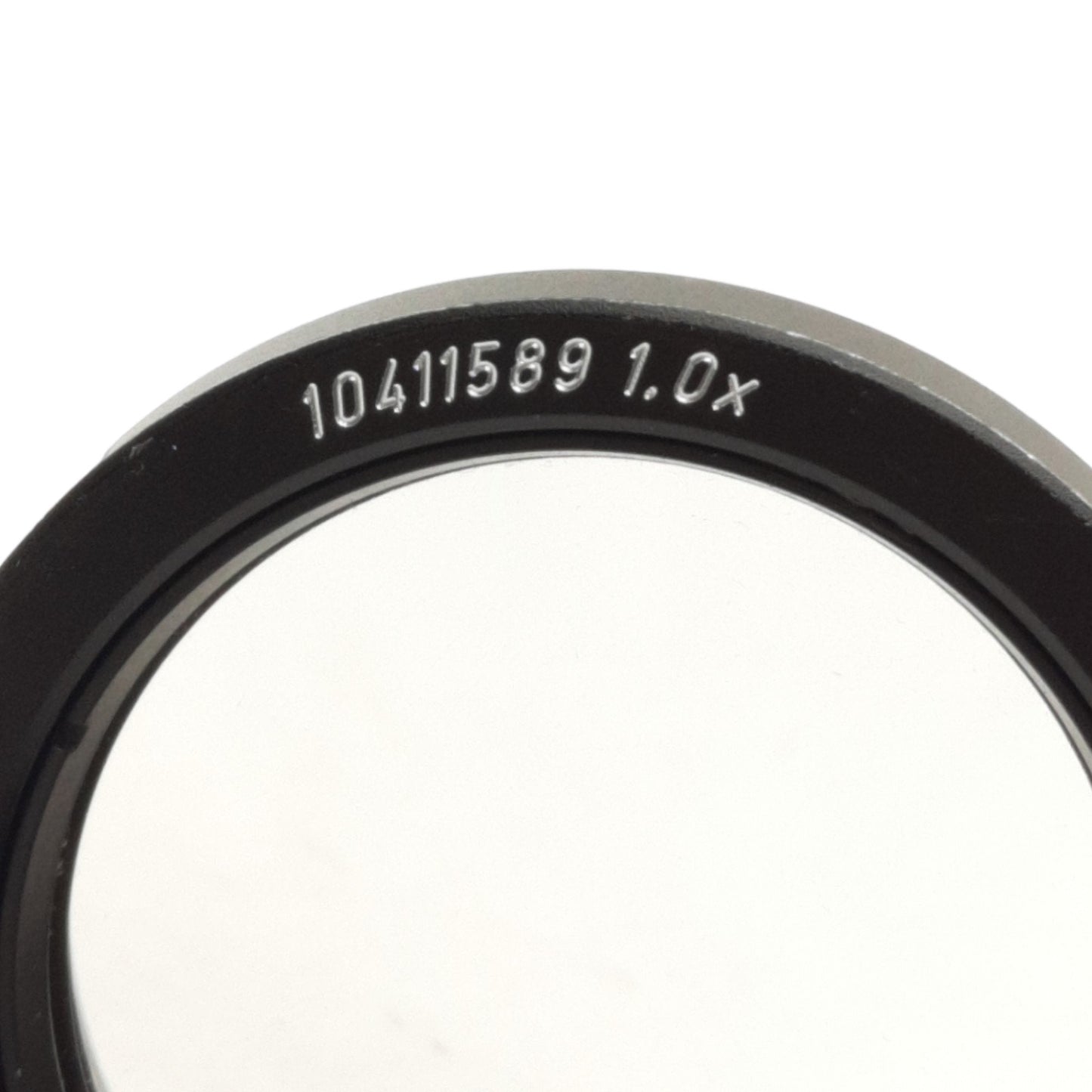 Used Leica 10411589 Stereo Microscope Auxiliary Lens, 1.0X Mag., WD=89mm, M50 Thread