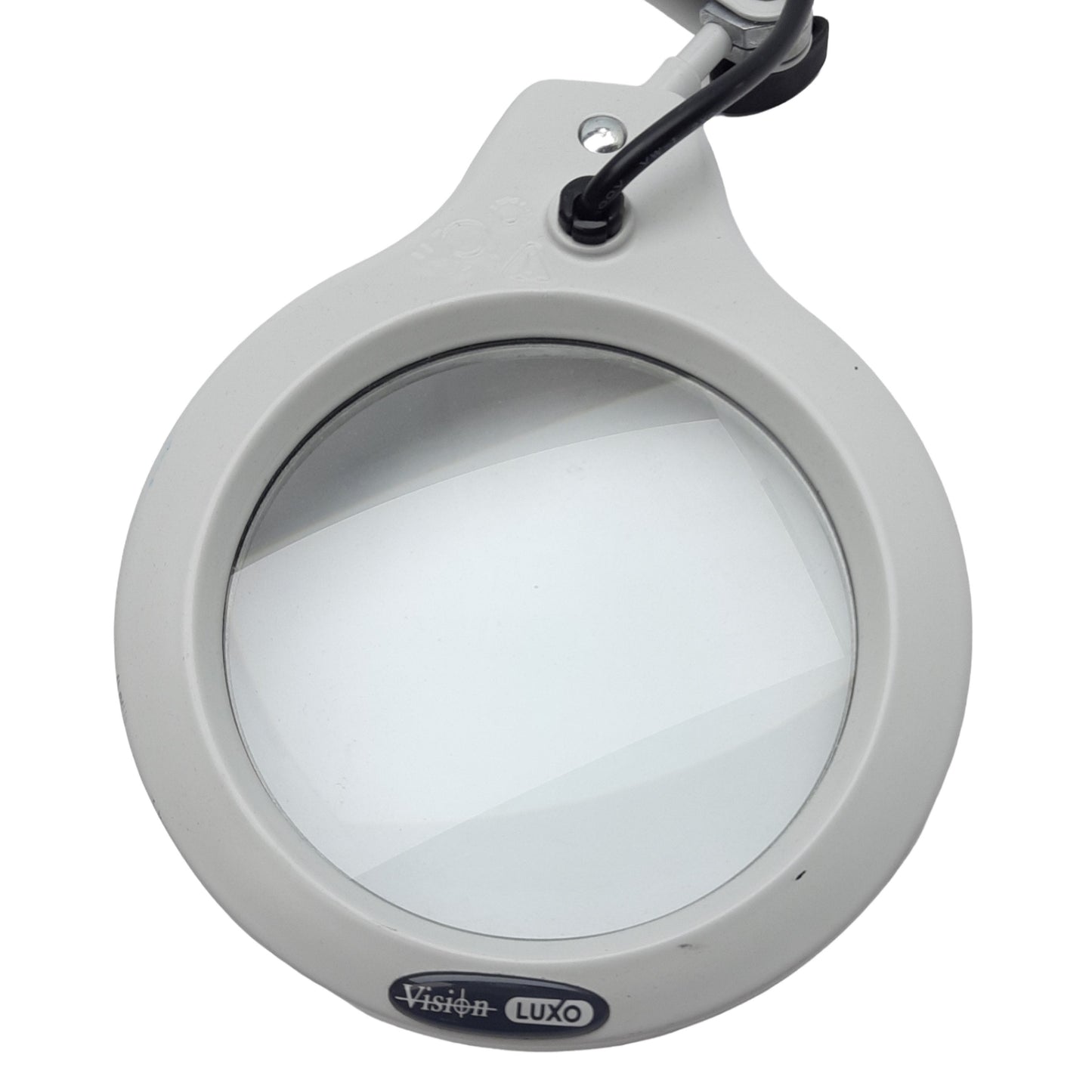 Used Luxo LFMLEDG2 3D Lightweight Illuminated Magnifier, 20VDC, 3 Diopter, 16in Arm