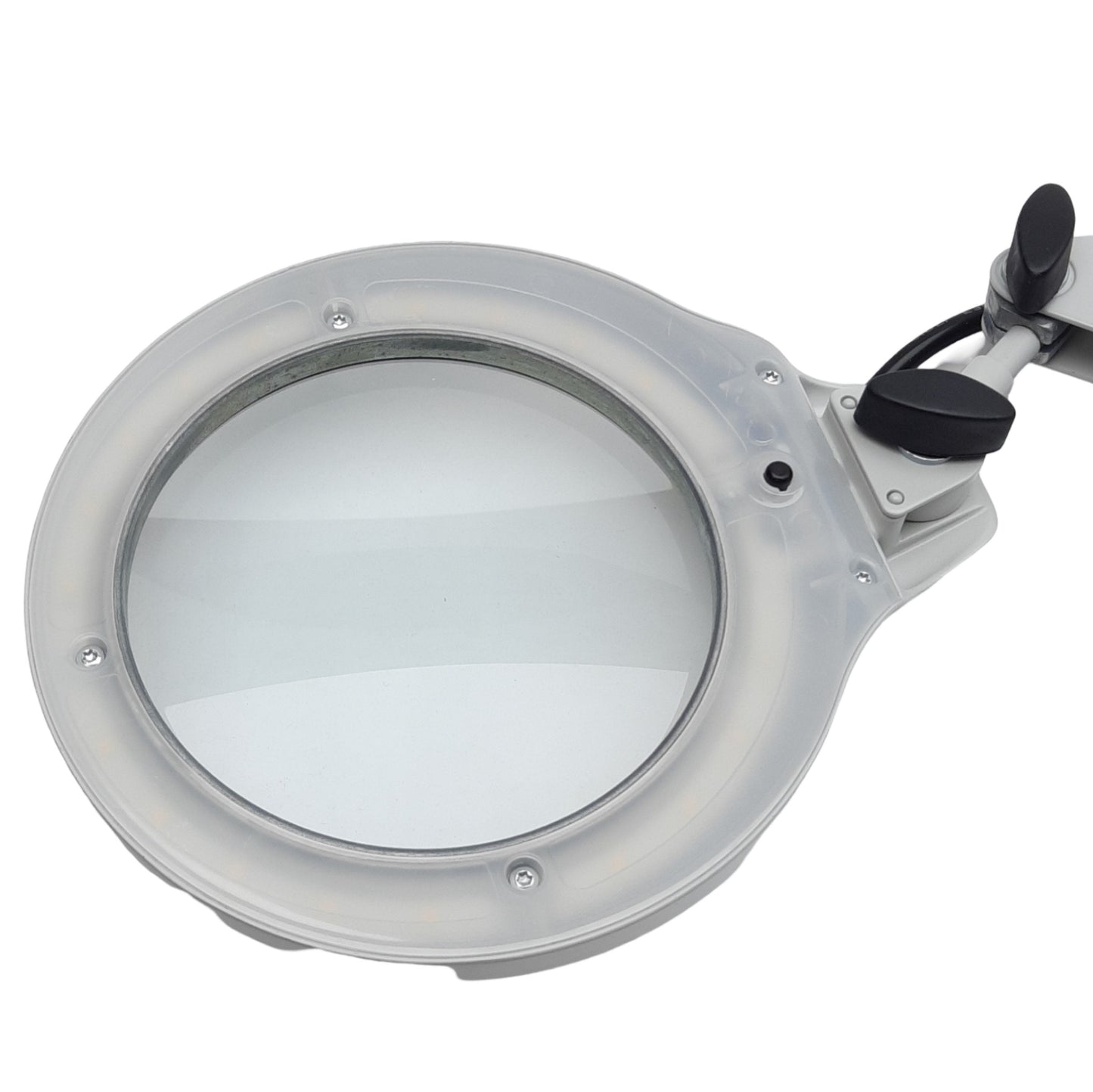 Used Luxo LFMLEDG2 3D Lightweight Illuminated Magnifier, 20VDC, 3 Diopter, 16in Arm