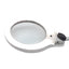 Used Luxo LFMLEDG2 3D Lightweight Illuminated Magnifier, 20VDC, 3 Diopter, 16in Arm