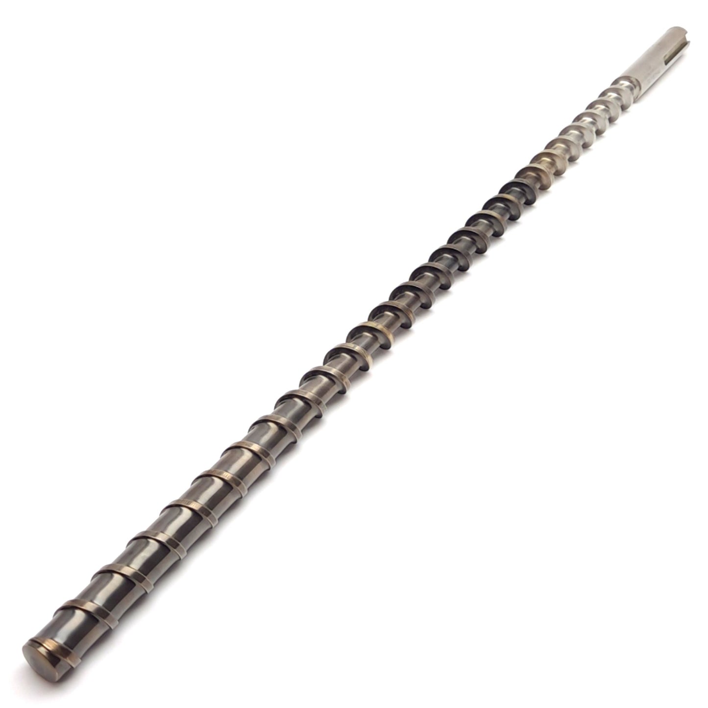 Used Davis Standard 1" Extruder Feedscrew, 31-3/4" Long, 27-1/4" Screw, 4.7mm Thread