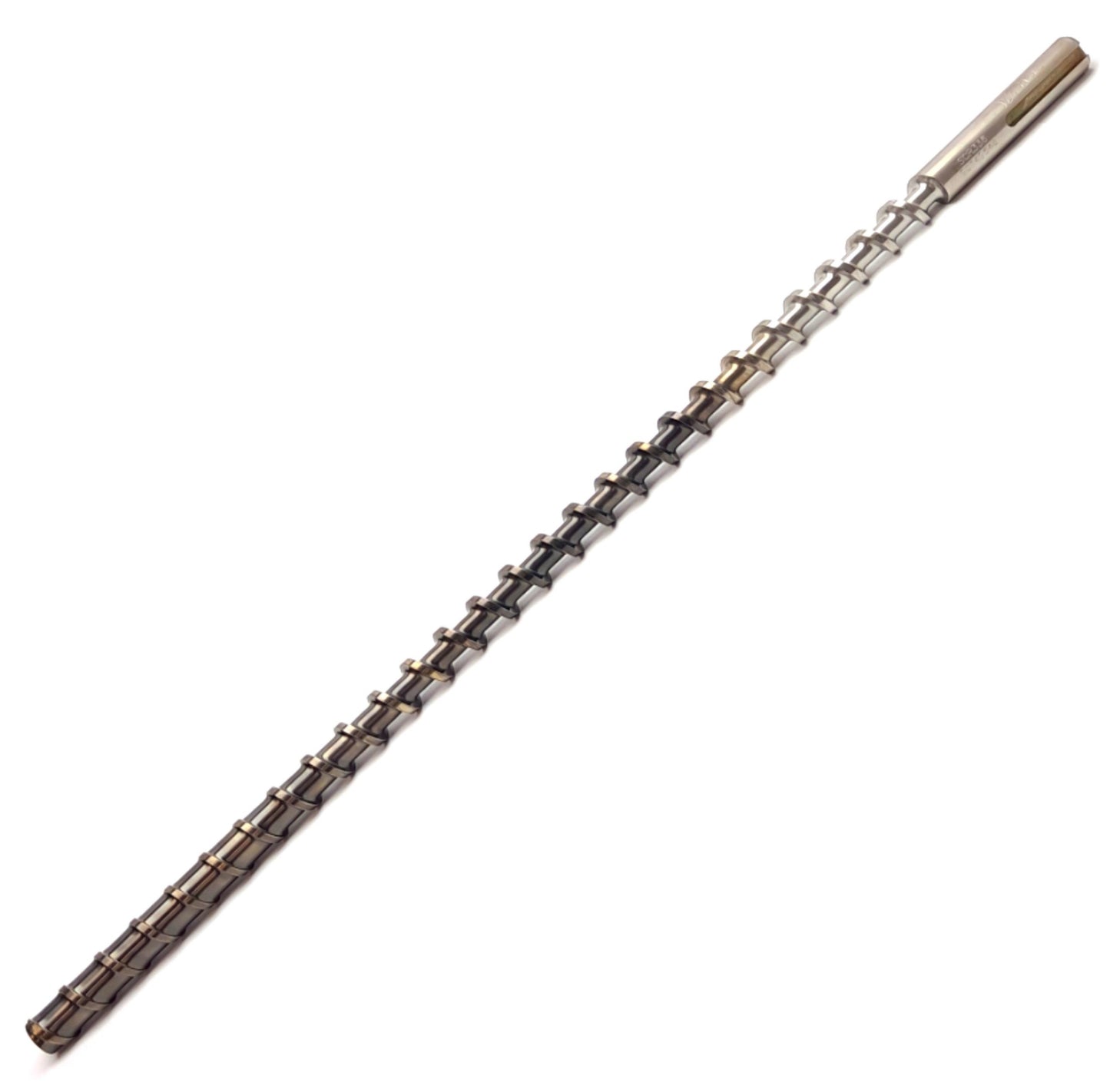 Used Davis Standard 1" Extruder Feedscrew, 31-3/4" Long, 27-1/4" Screw, 4.7mm Thread