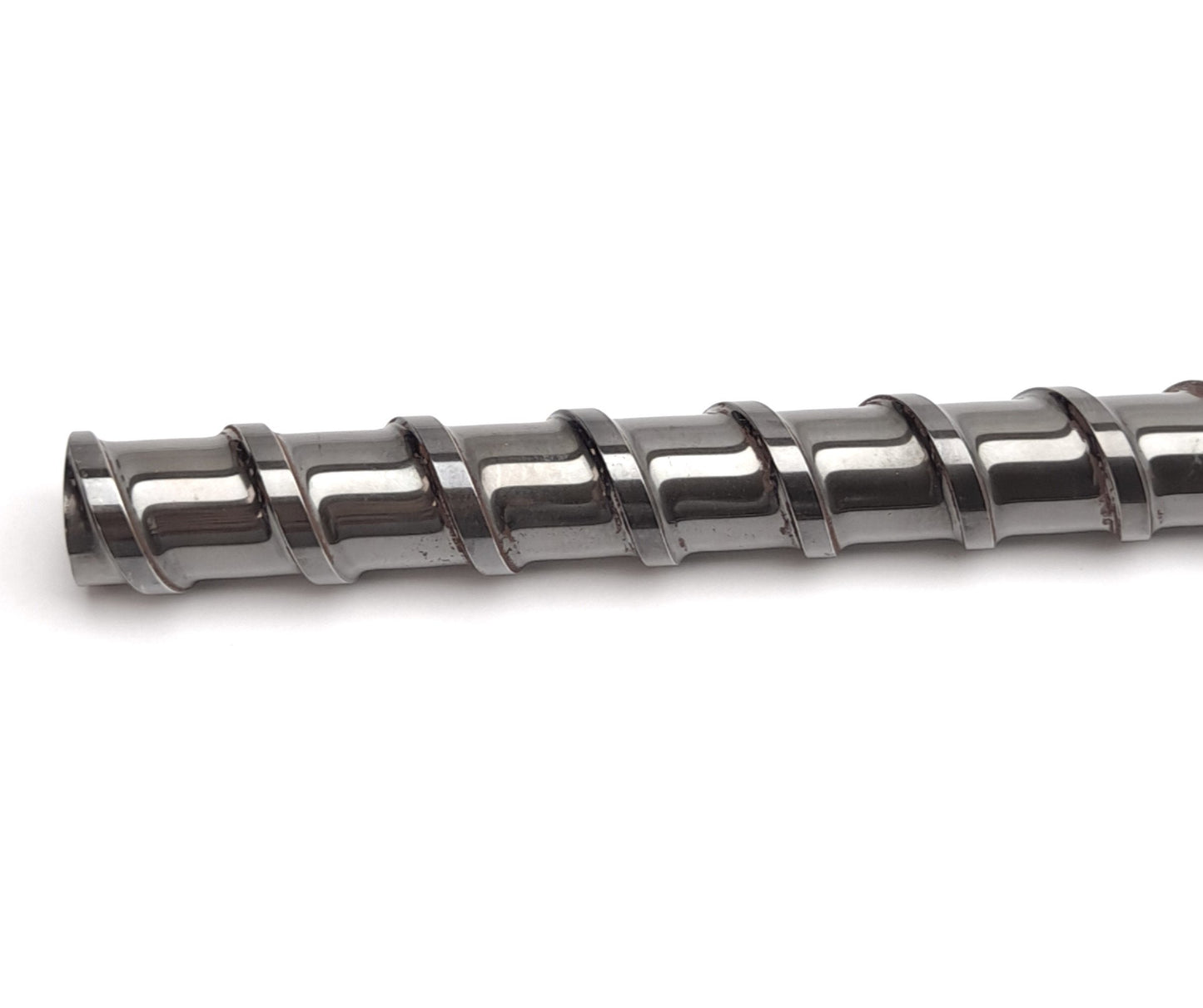 Used Davis Standard 1" Extruder Feedscrew, 31-3/4" Long, 27-1/4" Screw, 3.7mm Thread