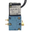 Used MAC 45A-AB2-DAAA-1BA Solenoid Valve, 4-Way, 120psi, #10-32 UNF, 110-120VAC Coil