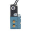 Used MAC 45A-AB2-DAAA-1BA Solenoid Valve, 4-Way, 120psi, #10-32 UNF, 110-120VAC Coil
