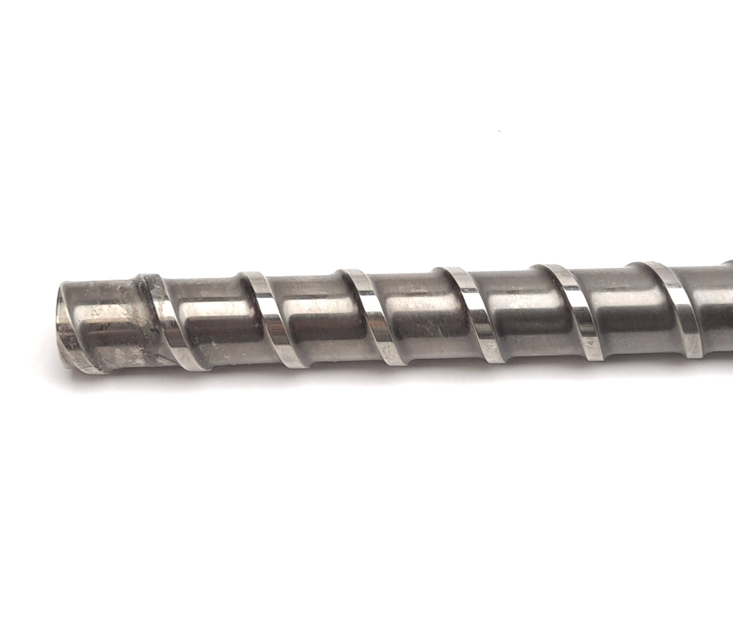 Used Davis Standard 1" Extruder Feedscrew, 31-3/4" Long, 27-1/4" Screw, 3.5mm Thread